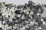 Purple Cubic Fluorite Crystal Cluster - Yaogangxian Mine #185634-2